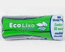 Saco De Lixo Preto 50 Litros Saco De Lixo Preto 50 Litros