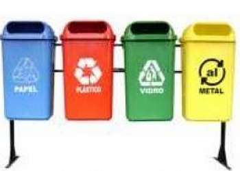 Lixeira para reciclagem Jabaquara