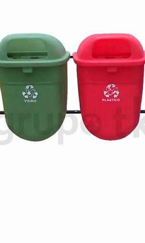 Lixeiras de coleta seletiva Lixeiras de coleta seletiva